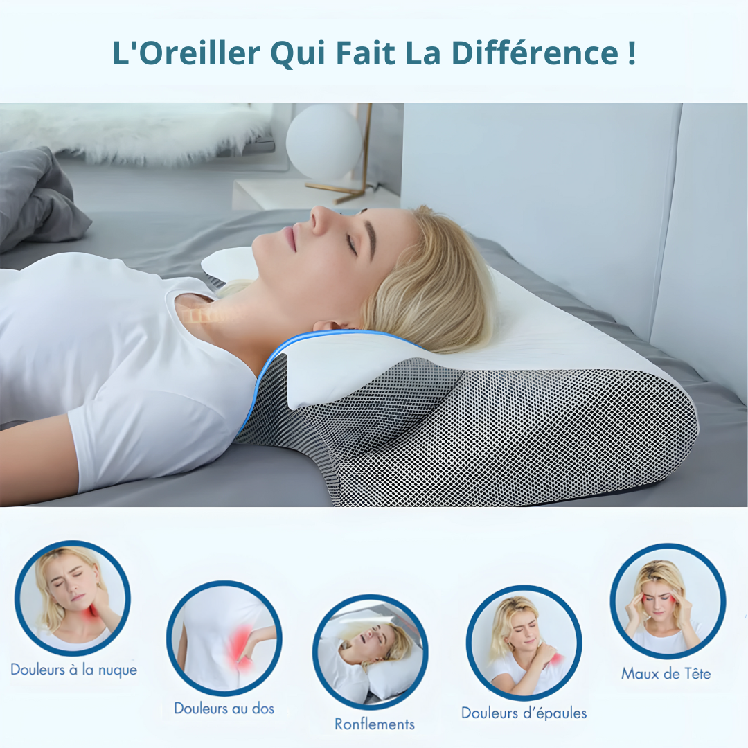 ErgoDream™ - Oreiller à Mémoire De Forme